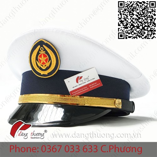 KP 46 - Mũ nón Hàng Hải Thuyền Trưởng Máy Trưởng